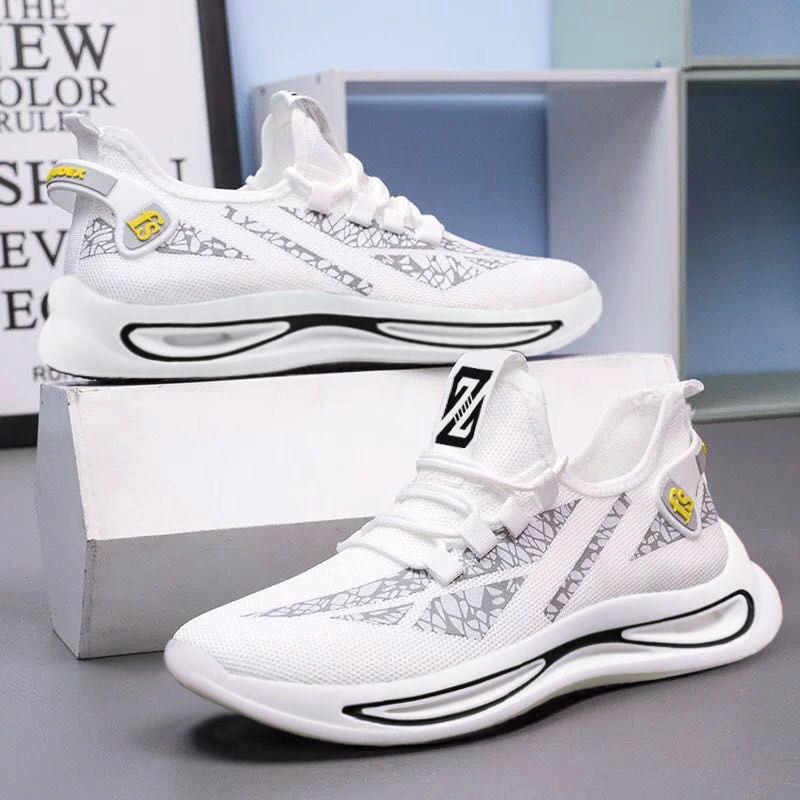 Korean Clearance Men's Shoes Trend Wild Casual Sports Running Shoes Lightweight Wear-resistant Fashion Youth Travel Shoes