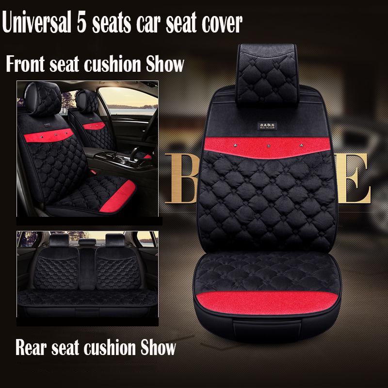 Waterproof 5 pcs Car Seat Cover Universal Winter Auto Seat Cushion 5 seats Universal car seat cover