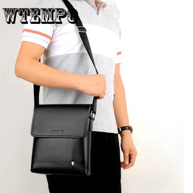 Bag Shoulder Bag Fashion Fashion Men Leather Crossbody Bag Business Handbgs Messenger Handbag