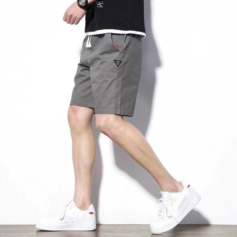 Shorts Men's Solid Color Five-point Pants Loose-fitting Summer 5-point Pants