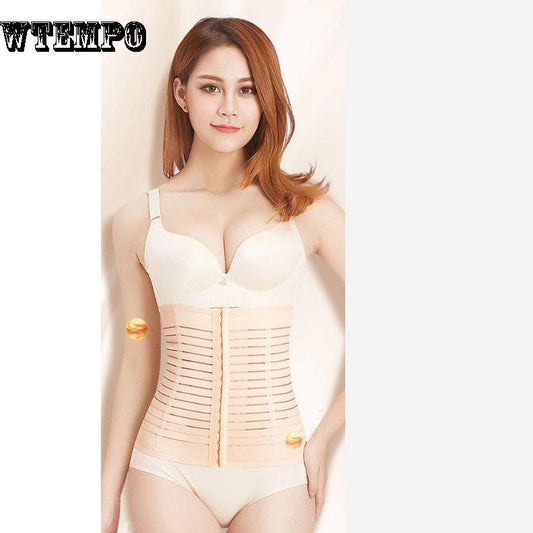 Slimming Breathable Body Waist Bandage Waist Seal Postpartum Women's Abdomen with Plastic