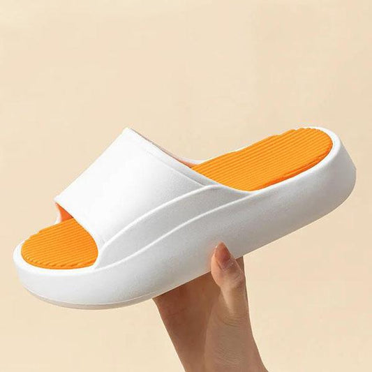 Women's Large Size Non-slip Outdoor Beach Slippers Spring and Summer Soft Sole Flat Indoor Bathroom Slippers