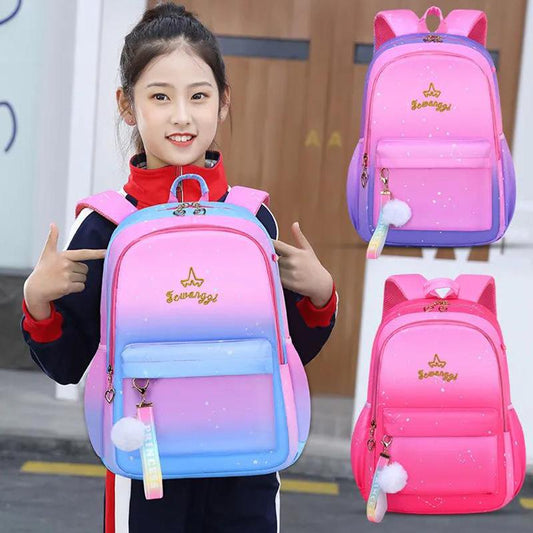 Pupils' Schoolbags Girls' Children's Schoolbags Decompression Lightweight Backpacks