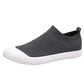 Plus Size 38-44 Summer Men Black Knitting Sneakers Comfortable Running Basketball Shoes Breathable Shockproof Non-slip Lazy Shoes