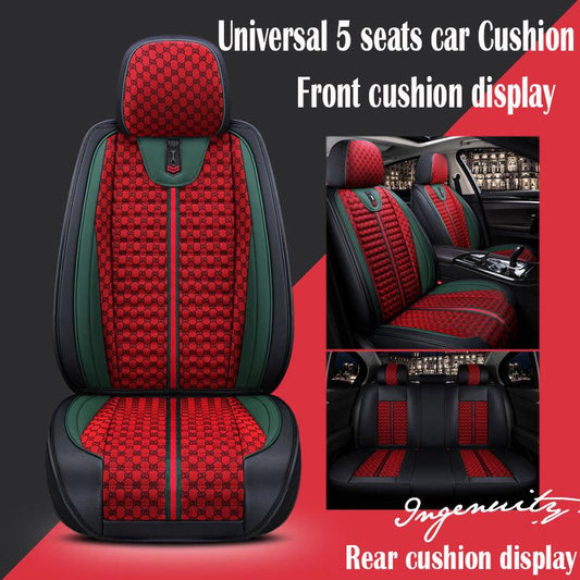 5 set Auto Seat Cushion 5 seats Universal car seat cover Waterproof Car Seat Cover Universal Leather