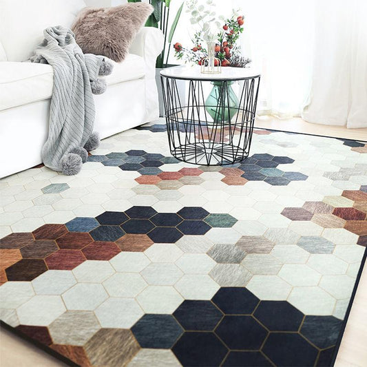 Carpet Living Room Modern Simple Fully Covered Sofa Coffee Table Mat Girl Bedroom Room Bedside Washable Mat Floor Mat