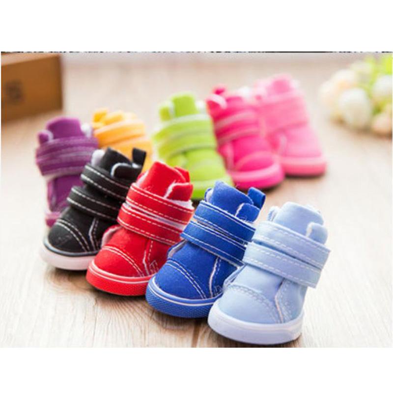 Puppy Dog Shoes Four Seasons Shoes for Teddy Bichon Small Dogs Waterproof Shoes Pet Dogs Cat Foot Covers Law Protective Foot Wear Outdoor Indoor Shoes