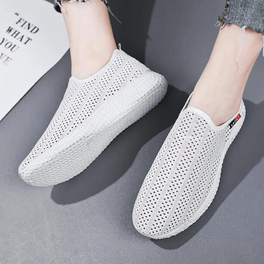 Spring Trend Sports All-match Casual Women's Shoes Lightweight Net Shoes Summer Running Shoes Breathable Travel Shoes