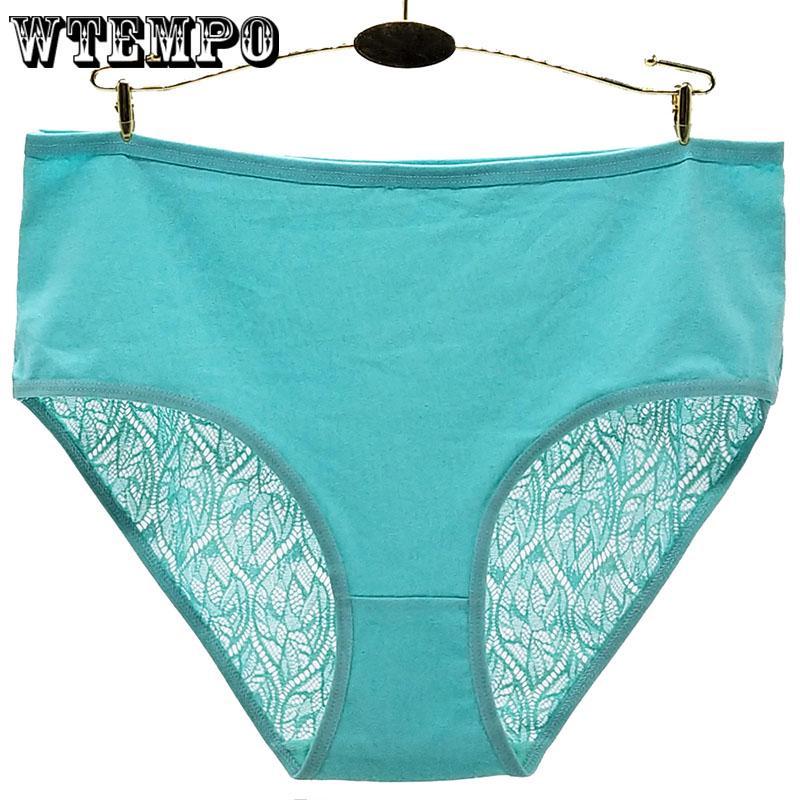 6 Pcs/Lot Transparent Hollow Short Ladies Low Waist Underwear Sexy Lace Seamless Briefs Thong