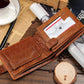 Luxury Brand Genuin Leather Crocodile Wallet With Coin Pocket Short Male Wallet Card Holder High Qua