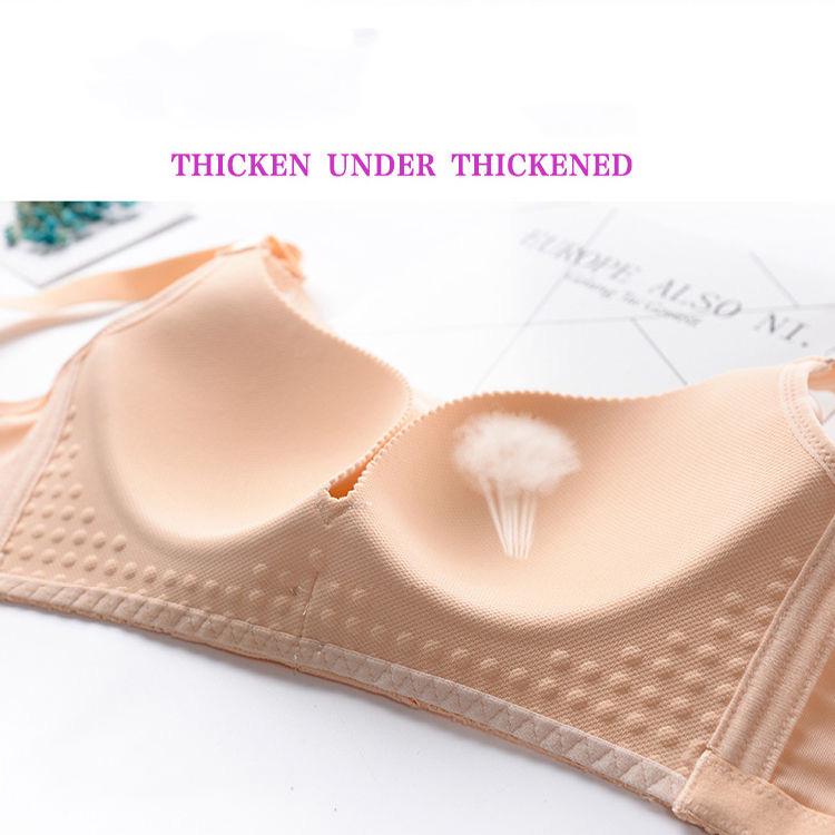 Plus Size Sexy Push Up Lace Busty Bras Women Seamless Intimates Wireless Bra