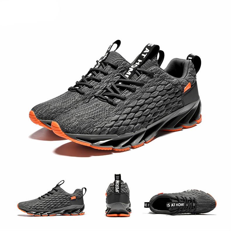 Breathable Mesh Sports Shoes Men's Shoes Blade Warrior Running Shoes Shock Absorption Casual Shoes Non-slip