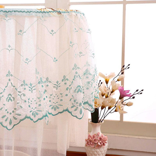 European-style Lace Round Tablecloth Household All-inclusive Round Coffee Table Cover Towel Cover Cloth Round Table Cloth Cushion Cover Tablecloth