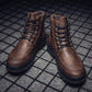 High-top Leather Shoes Men Work Boots Male Martin Boots Men Desert Boots Casual Men's Shoes