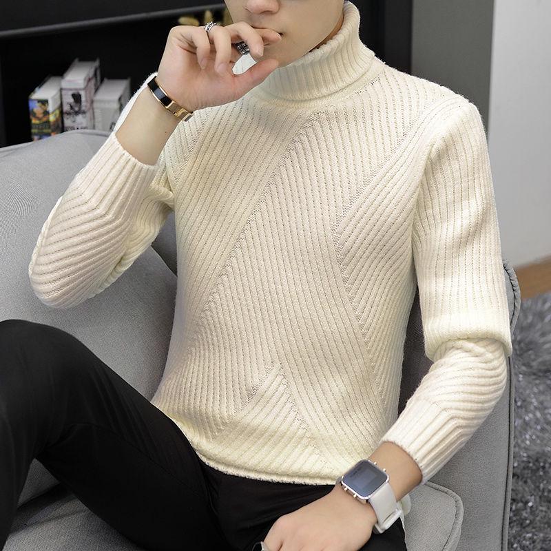 2019 Autumn Fashion Brand Casual Sweater Slim Fit Knitting Mens Sweaters Pullovers Men Pullover Men