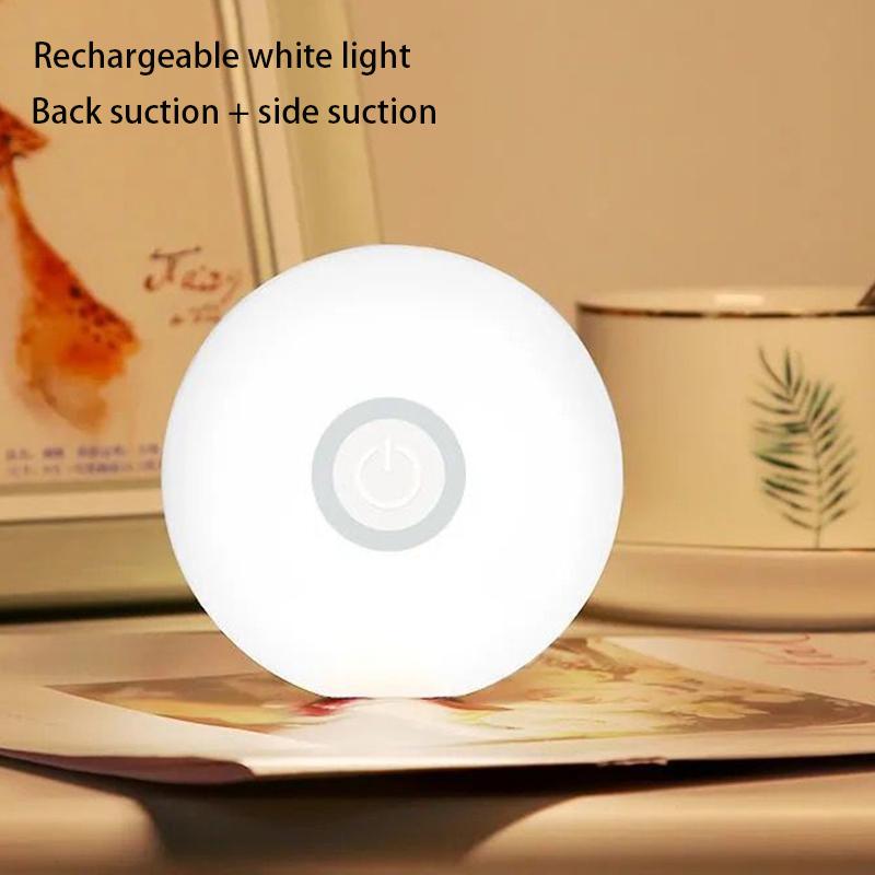 Led Energy-saving Household Night Light Bedroom Bedside Lamp Corridor Wall Lamp Charging Wireless Automatic Corridor Toilet Night Light