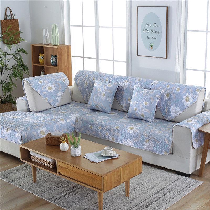 Sofa Cover for Living Room Soft Non-slip L Shaped Slipcover Modern Corner Sofa Covers 1-4 Seats