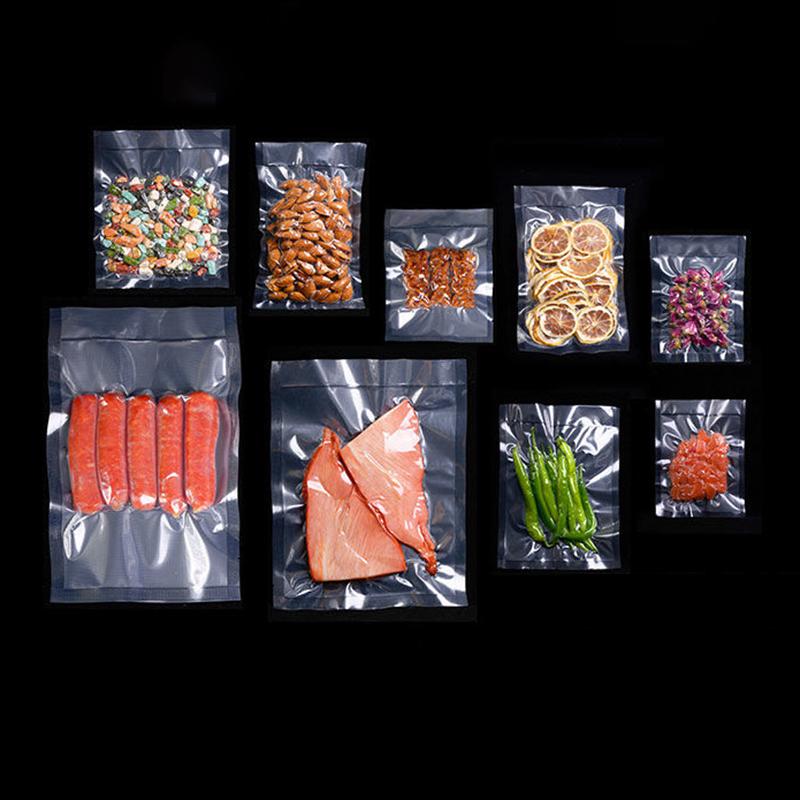 19Silk Fine Lines 100pcs Bags for Vacuum Packing Machine Packaging Food Storage Vacuum Bags for Vacuum Sealer  Food