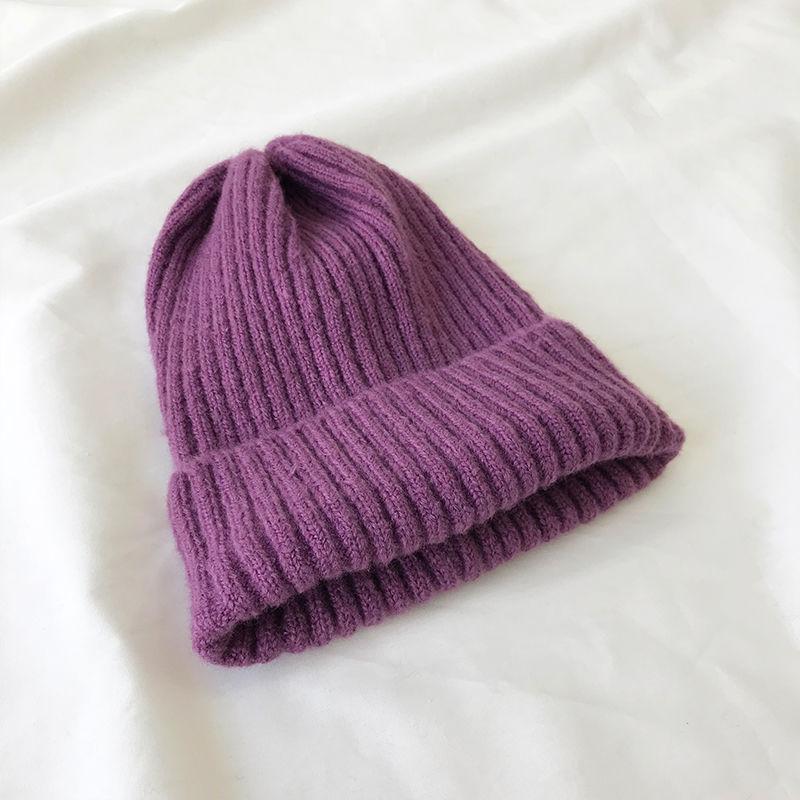 Woman hat Plush Cotton hat Trendy wild hat Windproof hat Winter Warm hat Thick hat Fashion