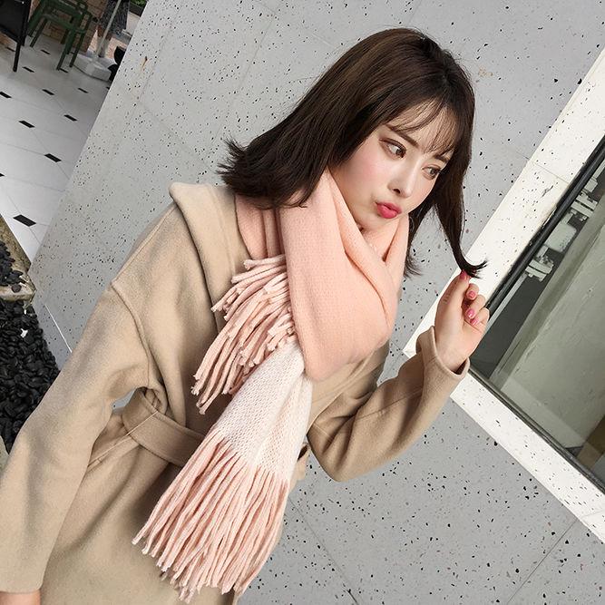 Christmas gift Woman Trend Wild Shawl scarf Long section scarf Birthday present Winter warm scarf