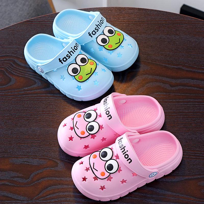 New Baby Slippers Summer 0-5 Years Child Hole Shoes Girls Non-slip Baby Sandals Boys Beach Shoes