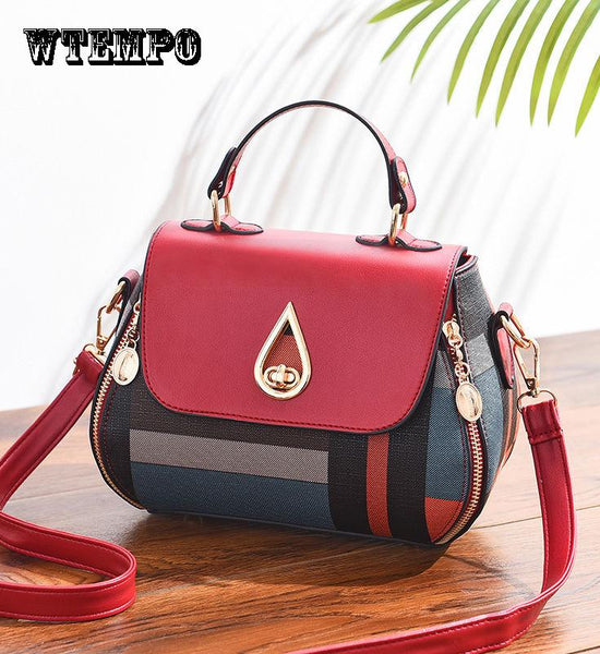 Brand Trendy Wild Handbags Fashion Printing Handbags Shoulder Bag Messenger Bag