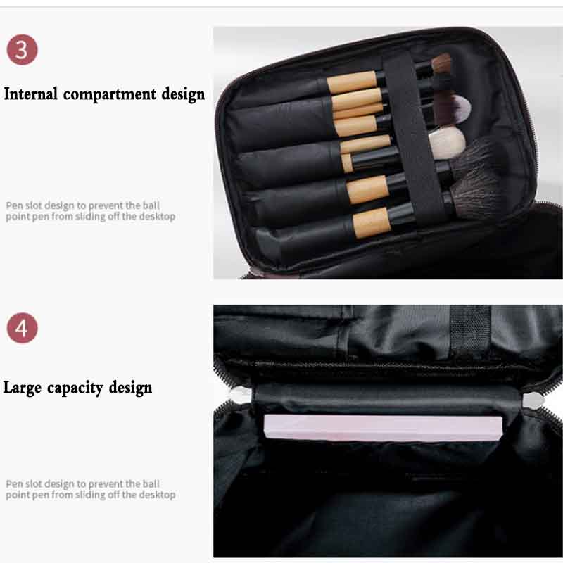 Cosmetic Bag Large-capacity Fashion Portable Large Cute Women's Wash Bag Travel Carry-on Storage Box