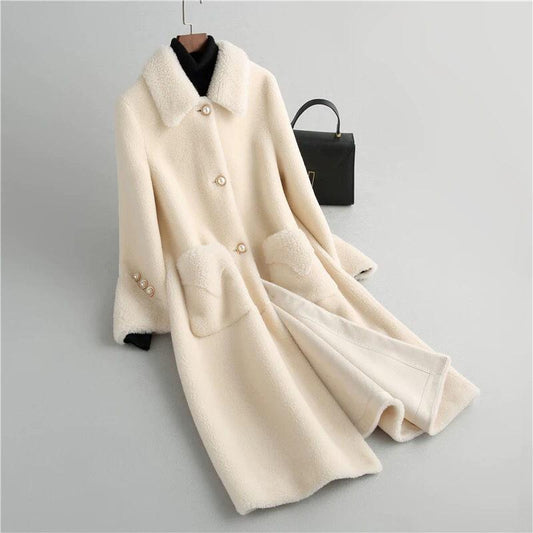 Faux Fur Coat Women Autumn Winter Casual Plus Size Long Jacket Female Thick Warm Outwear Oversize Fur