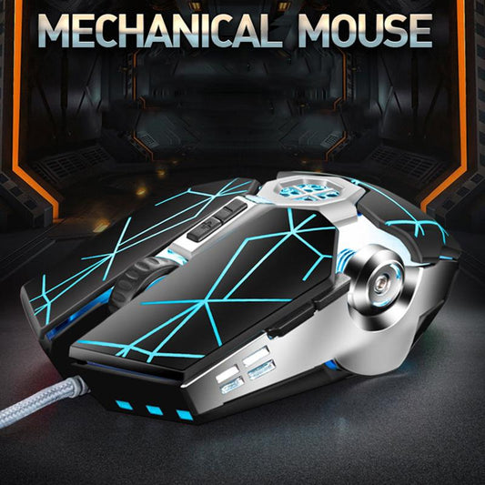 Wired Mechanical Gaming Mouse Universal Mouse for Computer and Notebook