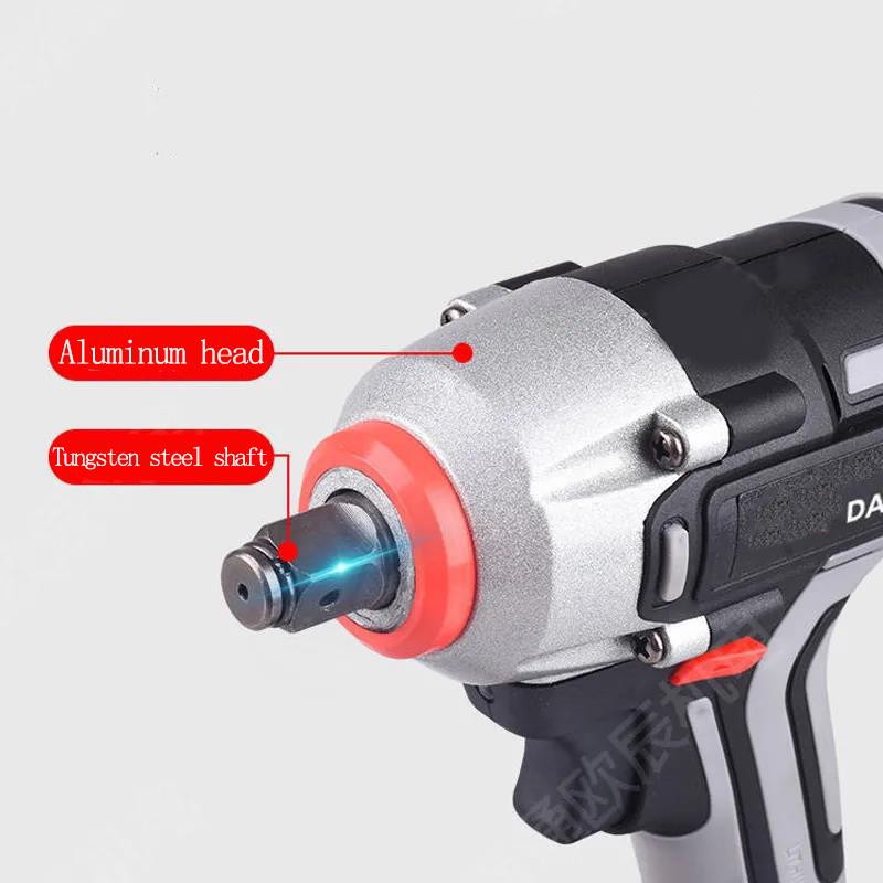 128VF/188VF/258VF High Power Industrial Electric Drill Large Capacity Lithium Battery Auto Repair Motor Electric Wrench 11 Styles Optional