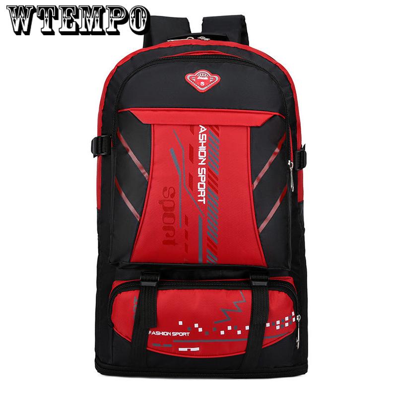 65 Liters Large Capacity Backpack Sports Outdoor Travel Backpack Mountaineering Luggage Bag