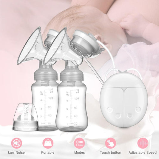 Electric Breast Pump Unilateral and Bilateral Breast Pump Manual Silicone Breast Pump Baby Breastfeeding Accessories