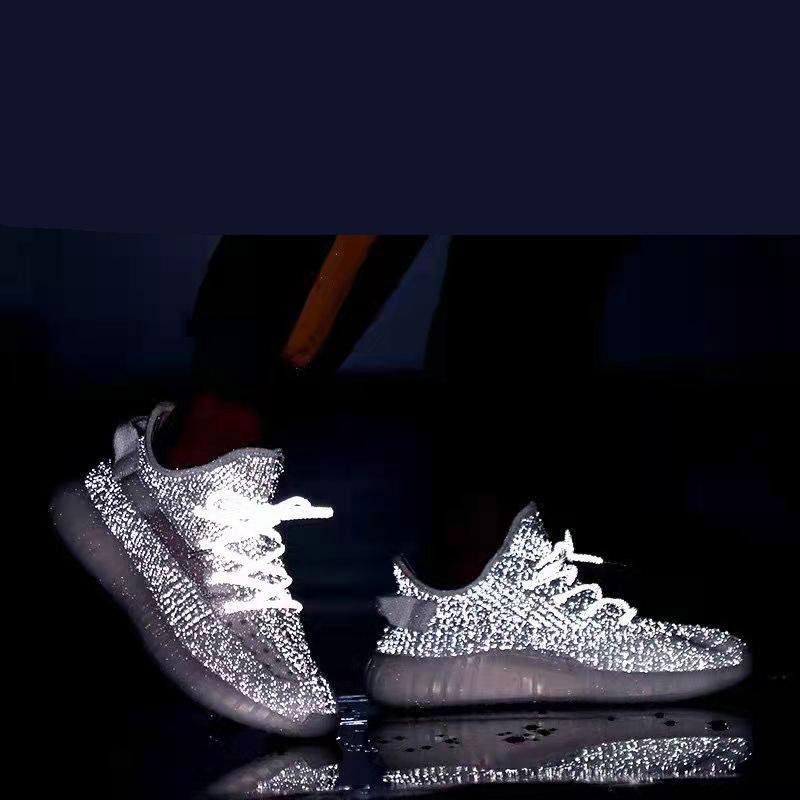 Fly Woven Coconut 350v2 Shoes Men Stars Angel Reflective Athletic Shoes Casual Running Shoes Men's