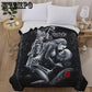 Soft Warm Black 3d Printed Blanket Sofa Bedding Home Sleeping Blanket