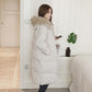 Women's Padded Winter Coat, Bread Suit, Student Korean Style Loose Cotton-padded Coat, Mid-length Thick Padded Jacket