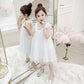 Girls Summer Dress Evening Dress Party Birthday Party Children 3-12 Years Old Little Girl Suspender Princess Dress