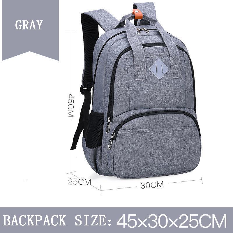 Junior High School and Elementary School Students Schoolbag Backpack Male Large-capacity Leisure Computer Backpack Travel Bag Female Fashion Trend