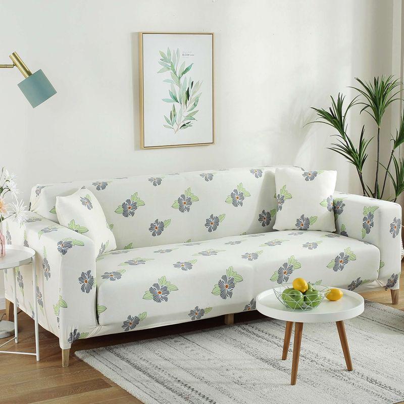 Geometric Style Sofa Cover For Living Room Slipcover Anti-dust Couch Cover Removable Mats Home Dec