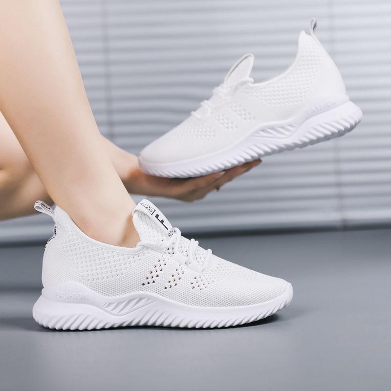 Women's Sneakers Spring Ladies Flat Shoes Casual Women Vulcanized Women Summer Light Mesh Breathable Female Running Shoes