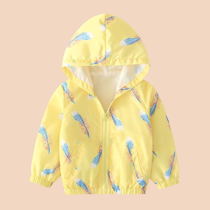 Baby Girl Lovely Rabbit Cartoon Jacket Hoodie Long Sleeve Windbreaker Children Clothing