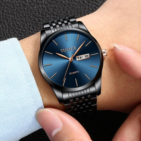 Fashion Business Mechanical Watches Men Stainless Steel Wristwatch Mens Watches Clock for Male