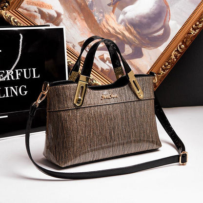 Luxury Women Leather Handbags Crossbody Bag High Quality Patent Leather Ladies Shoulder Bag Tote