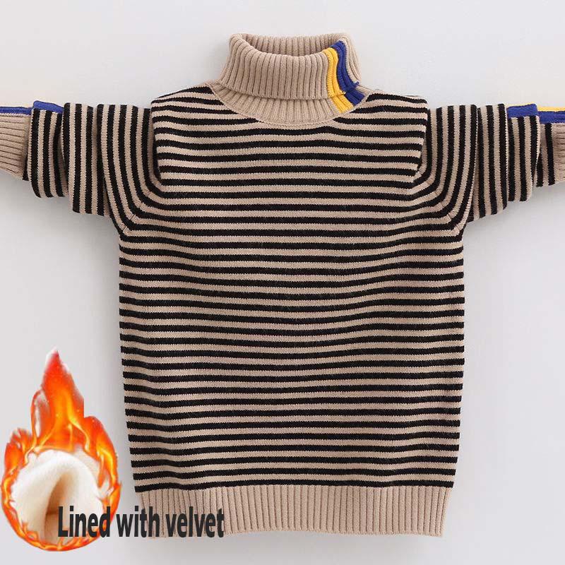 Baby Girls Winter Turtleneck Sweater Colthes Boys Children Clothing Pullover Knitted Kids Sweaters