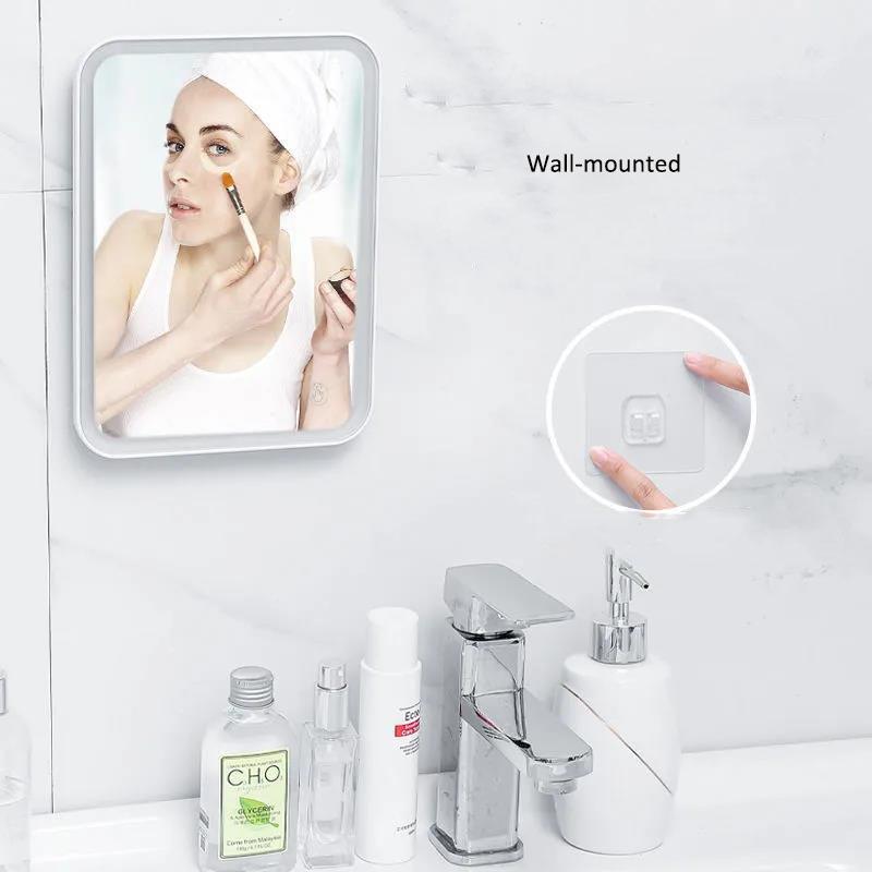 10.6 Inch Rotating with LED Light Touch Dimming Magnifier Cosmetic Mirror Backlit Mirror