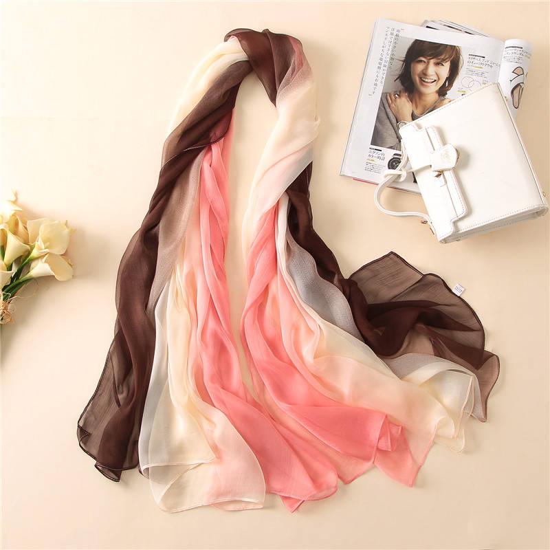 1PC 170*140cm Women Floral Print Scarf Silk-Satin Square Wrap Shawl Long Scarves