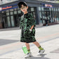 Boys' Summer Suits Handsome Children's Summer Short-sleeved Children's Sports Boys' Children Clothing