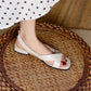 Fairy Style Sandals Female Summer Flat Bottom All-match Soft-soled Slippers Soft Leather Low-heeled Cross Roman Sandals