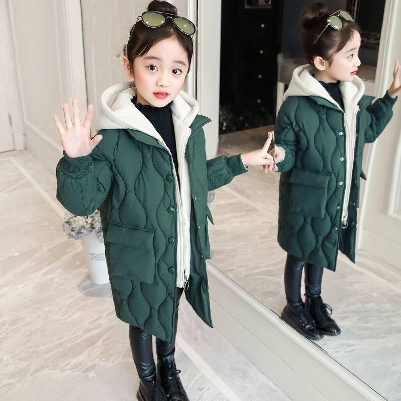 Girls Down Jackets Baby Outdoor Warm Clothing Thick Coats Children's Winter Jackets Kids Outerwear