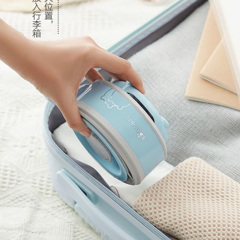 Folding Kettle Small Portable Electric Kettle Travel Mini Thermostatic Kettle Household Heat Preservation Integrated