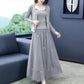 Three-piece Suit Early Autumn Three-piece Women's One-piece Mesh Skirt Covering The Flesh Is Thin and Small Fragrance